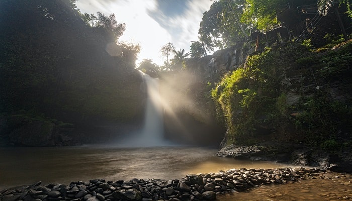 tegenungan and padang bulia indonesia